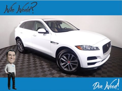 Fuji White Jaguar F-PACE Premium AWD.  Click to enlarge.