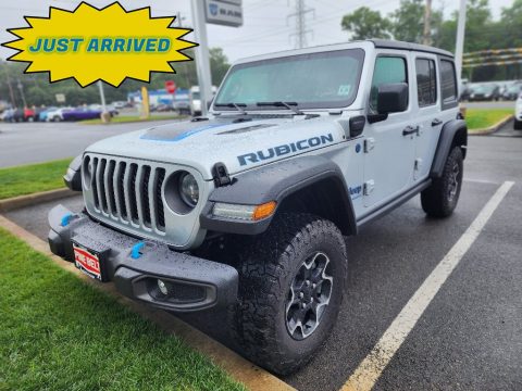 Silver Zynith Jeep Wrangler Unlimited Rubicon 4XE Hybrid.  Click to enlarge.
