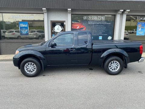Midnight Black Nissan Frontier SV King Cab 4x4.  Click to enlarge.