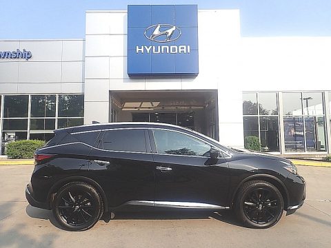 Magnetic Black Pearl Nissan Murano Platinum AWD.  Click to enlarge.