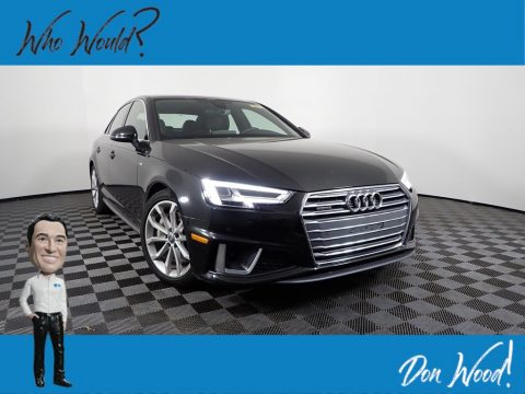 Brilliant Black Audi A4 Premium Plus.  Click to enlarge.