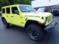 Front 3/4 View of 2023 Jeep Wrangler Unlimited Rubicon 4XE Hybrid #8