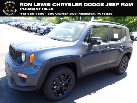 Slate Blue Pearl Jeep Renegade Altitude 4x4.  Click to enlarge.