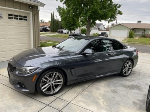 Mineral Grey Metallic BMW 4 Series 440i Convertible.  Click to enlarge.