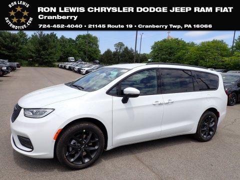 Bright White Chrysler Pacifica Touring L AWD.  Click to enlarge.