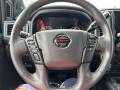  2021 Nissan Titan Pro-4X Crew Cab 4x4 Steering Wheel #9