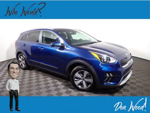 Deep Cerulean Kia Niro LXS Hybrid. Click to enlarge. Deep Cerulean Kia Niro LXS Hybrid. Click to enlarge.