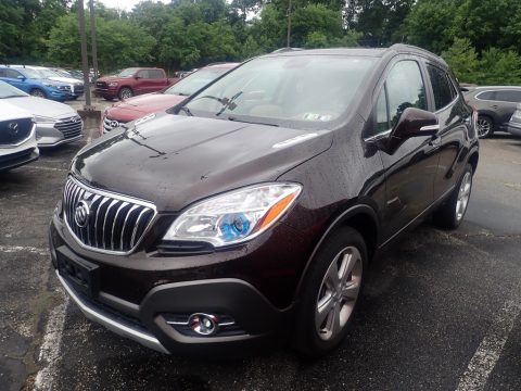 Rosewood Metallic Buick Encore Leather AWD.  Click to enlarge.