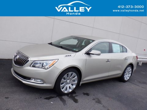 Champagne Silver Metallic Buick LaCrosse Leather AWD.  Click to enlarge.
