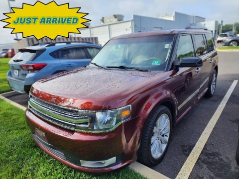 Ruby Red Metallic Ford Flex SEL AWD.  Click to enlarge.