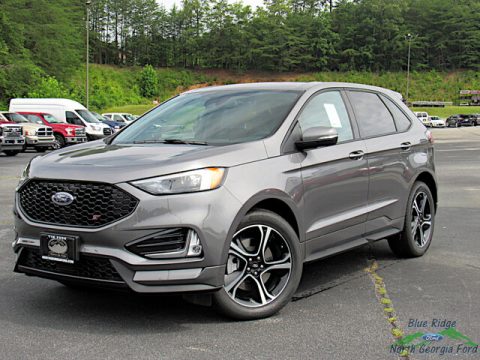 Carbonized Gray Metallic Ford Edge ST AWD.  Click to enlarge.