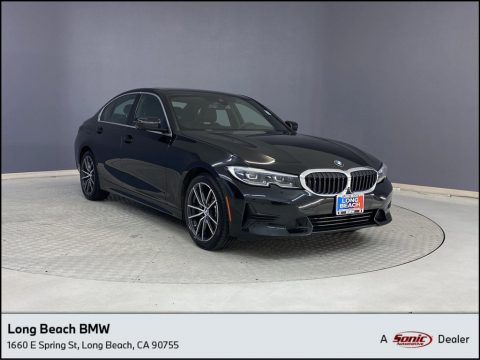 Black Sapphire Metallic BMW 3 Series 330i Sedan.  Click to enlarge.