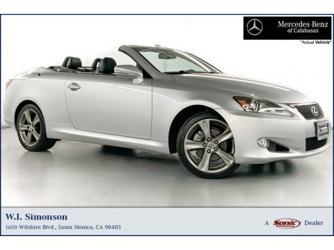 Tungsten Pearl Lexus IS 250 C Convertible.  Click to enlarge.