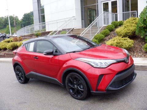 Supersonic Red Toyota C-HR Nightshade.  Click to enlarge.