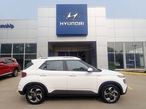 Ceramic White Hyundai Venue SEL.  Click to enlarge.
