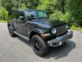 Front 3/4 View of 2023 Jeep Wrangler Unlimited Sahara 4XE Hybrid #4