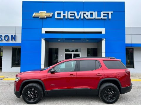 Cayenne Red Tintcoat GMC Acadia AT4 AWD.  Click to enlarge.