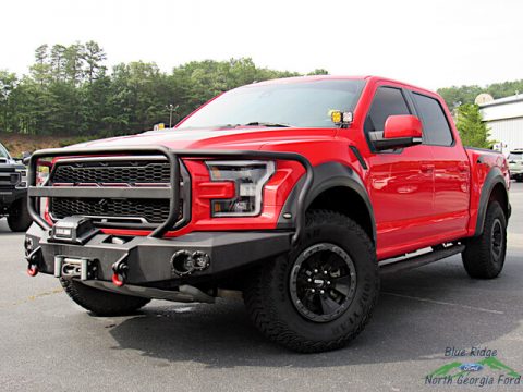 Race Red Ford F150 SVT Raptor SuperCrew 4x4.  Click to enlarge.