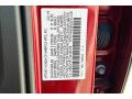 Honda Color Code R569MX Radiant Red Metallic #32