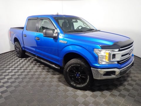 Velocity Blue Ford F150 XLT SuperCrew 4x4.  Click to enlarge.
