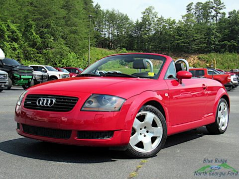 Amulet Red Audi TT 1.8T quattro Roadster.  Click to enlarge.