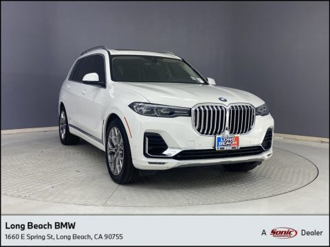 Alpine White BMW X7 xDrive40i.  Click to enlarge.