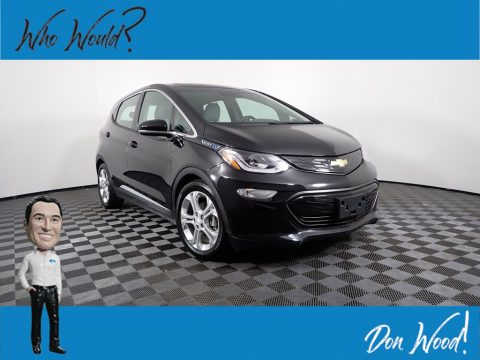 Mosaic Black Metallic Chevrolet Bolt EV LT.  Click to enlarge.