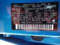 Hyundai Color Code R2U Aqua Blue #15