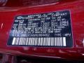Hyundai Color Code R5R Gemstone Red #34