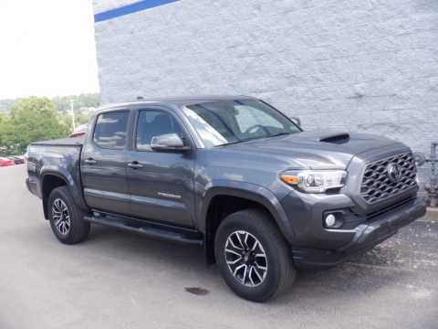 Magnetic Gray Metallic Toyota Tacoma TRD Sport Double Cab 4x4.  Click to enlarge.