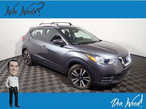 Gun Metallic Nissan Kicks SV.  Click to enlarge.