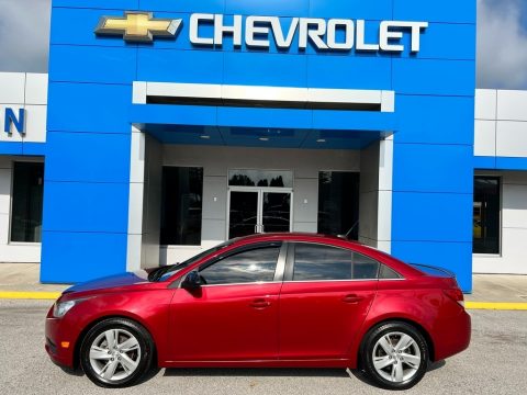 Crystal Red Tintcoat Chevrolet Cruze Diesel.  Click to enlarge.