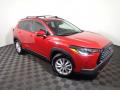 Front 3/4 View of 2022 Toyota Corolla Cross LE AWD #3