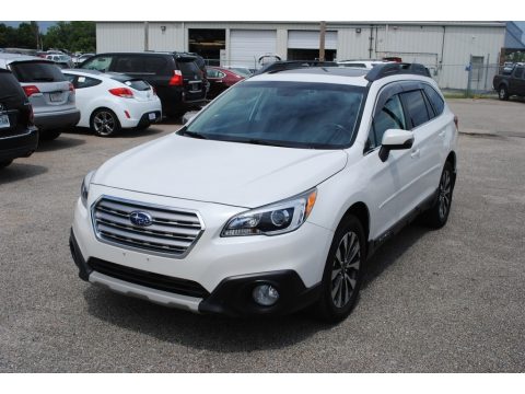 Crystal White Pearl Subaru Outback 3.6R Limited.  Click to enlarge.