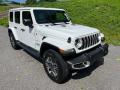 Front 3/4 View of 2024 Jeep Wrangler 4-Door Sahara 4x4 #4