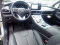  2023 Hyundai Santa Fe Hybrid Black Interior #13