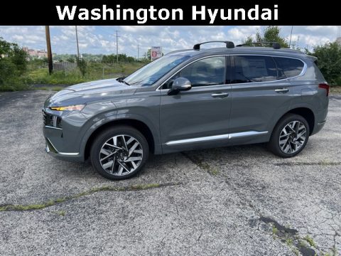 Hampton Gray Hyundai Santa Fe Calligraphy AWD.  Click to enlarge.