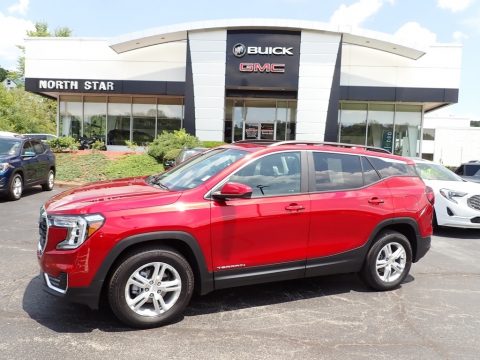 Cayenne Red Tintcoat GMC Terrain SLE AWD.  Click to enlarge.
