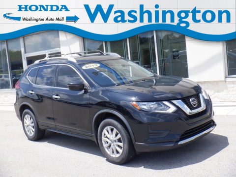 Magnetic Black Nissan Rogue SV AWD.  Click to enlarge.