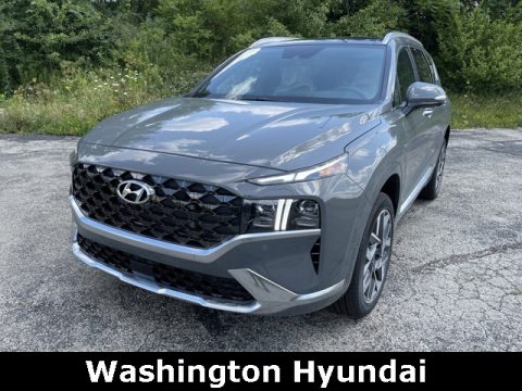 Hampton Gray Hyundai Santa Fe Calligraphy AWD.  Click to enlarge.