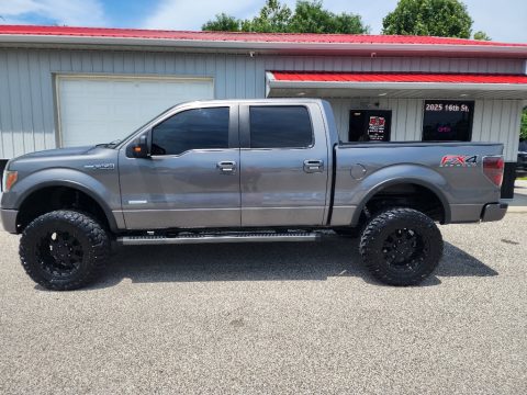Sterling Gray Metallic Ford F150 FX4 SuperCrew 4x4.  Click to enlarge.