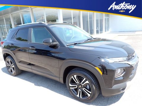 Mosaic Black Metallic Chevrolet TrailBlazer LT.  Click to enlarge.