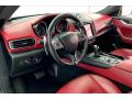  2017 Maserati Levante Red Interior #14