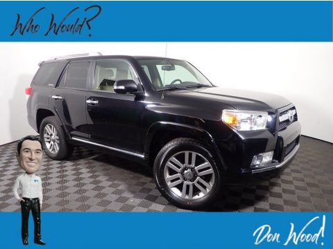 Black Toyota 4Runner Limited 4x4.  Click to enlarge.