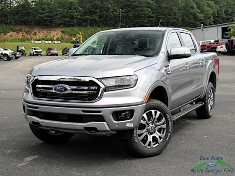 Iconic Silver Metallic Ford Ranger Lariat SuperCrew 4x4.  Click to enlarge.