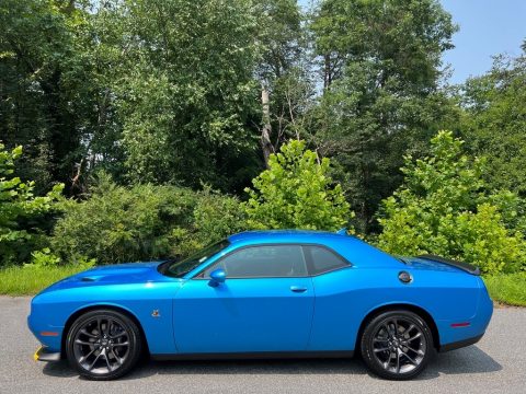 B5 Blue Pearl Dodge Challenger R/T Scat Pack Plus.  Click to enlarge.