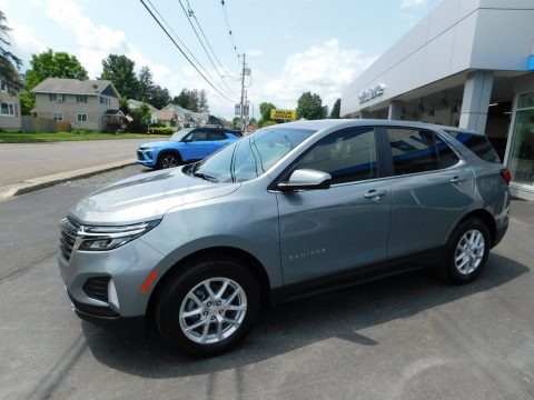Sterling Gray Metallic Chevrolet Equinox LT AWD.  Click to enlarge.