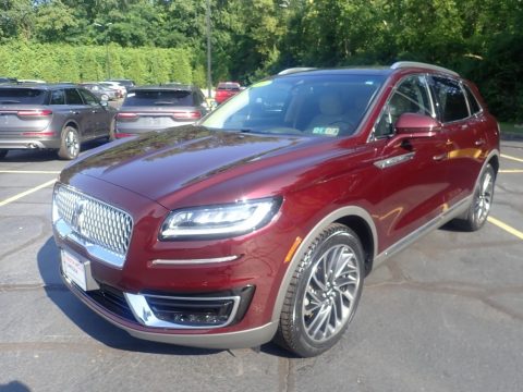 Burgundy Velvet Lincoln Nautilus Reserve AWD.  Click to enlarge.