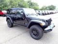 Front 3/4 View of 2024 Jeep Wrangler 4-Door Willys 4xe Hybrid #7