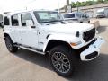 Front 3/4 View of 2024 Jeep Wrangler 4-Door High Altitude 4xe Hybrid #8